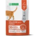 Nature's Protection Консервы Adult Sterilised (Лосось и травы) для кошек