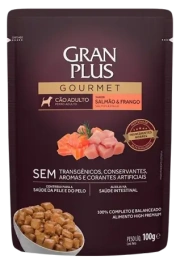 Granplus Gourmet Пауч для собак (Лосось, цыпленок)