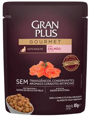 Granplus Gourmet Пауч для кошек (Лосось)