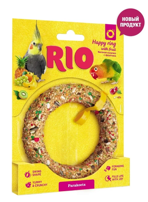 RIO Веселое колечко для средних попугаев для птиц