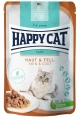 Happy Cat Care Skin & Coat Кусочки в соусе для кошек