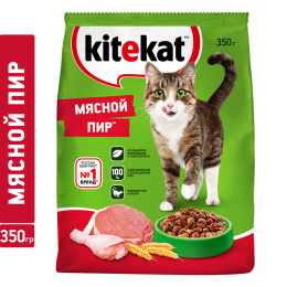 Kitekat для взрослых кошек (Мясной пир)