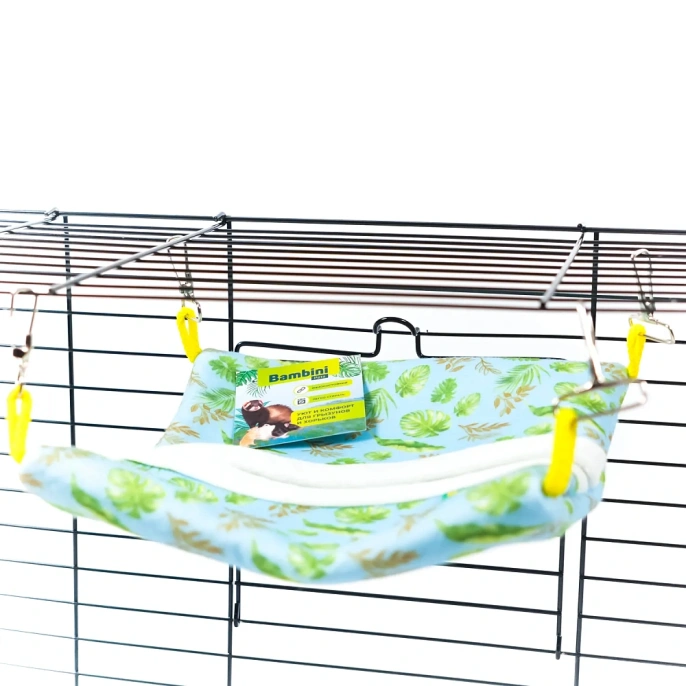 Bambini Pets Квадратный спальный мешок для грызунов и хорьков для грызунов