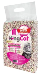 KingCat Наполнитель Жемчужный Тофу (Конфета) для кошек