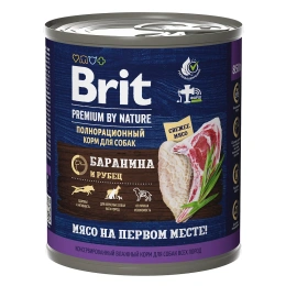 Brit Premium Dog (Баранина с рубцом) для собак