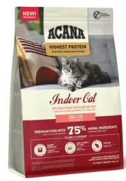 Корм ACANA Highest Protein Indoor Cat (Курица, лосось, форель) для кошек