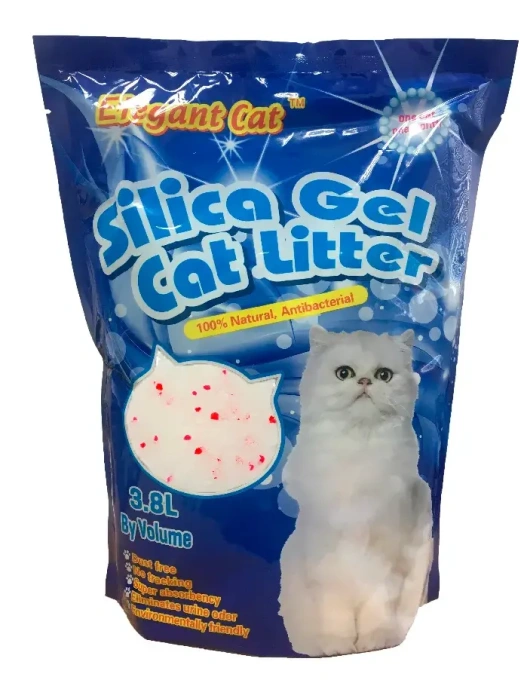 Наполнитель Elegant Cat (клубника) для кошек
