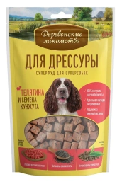 Лакомства Для дрессуры Телятина и семена кунжута для собак