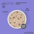 Schesir After Dark Pate (Курица, утка) для кошек