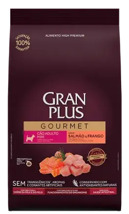 Granplus Gourmet Dog Adult Mini (Лосось, цыпленок), 1 кг
