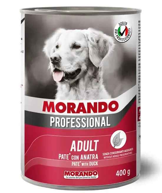 Morando Professional Dog (Паштет с уткой) для собак