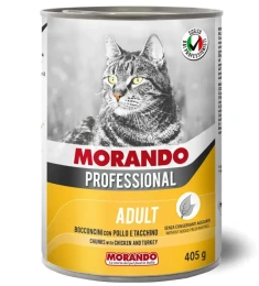 Morando Professional Cat Паштет с курицей и индейкой (консервы) для кошек
