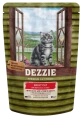 Dezzie Adult Cat Утка и печень в соусе для кошек