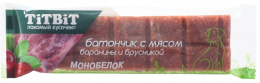 ТИТБИТ Батончик с бараниной и брусникой для собак