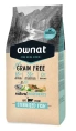 OWNAT Just Grain Free Sterilized Cat (Рыба), 1 кг