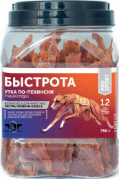 GreenQZin "Быстрота" (Карпаччо из утки) для собак