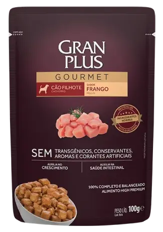 Granplus Gourmet Пауч для щенков (Курица)