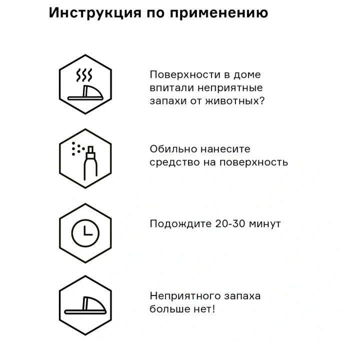 Helmetex Pets Нейтрализатор запаха домашних животных для собак для кошек
