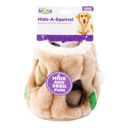 OutwardHound Игрушка-головоломка для собак Hide-A-Squirrel Спрячь белку