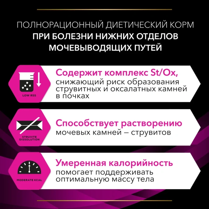 Purina UR ST/OX Urinary (Индейка) для кошек