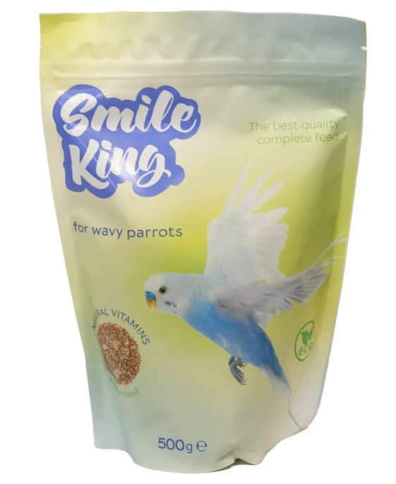 Smile King Корм для волнистого попугая, 500 г