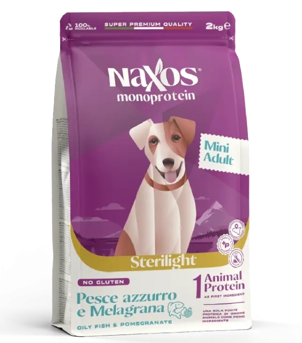 Naxos Adult Mini Sterilight (Рыба, гранат)