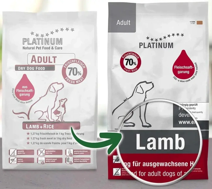 Platinum Adult (Ягненок, рис)
