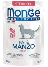 Monge Паштет Mono Sterilised Cat (Говядина) для кошек