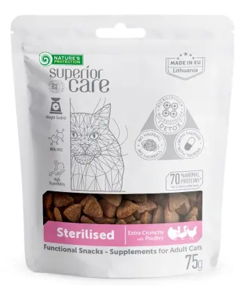 Nature's Protection Superior Care Adult Sterilised Cat (Птица) для кошек