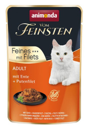 Vom Feinsten Adult Filet (с уткой и филе индейки) для кошек