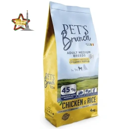 Pet's Brunch Adult Medium Breeds (Курица и рис)