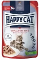 Happy Cat Culinary Кусочки в соусе (Говядина) для кошек