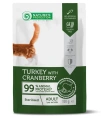 Nature's Protection Консервы Adult Sterilised (Индейка и клюква), 100 г