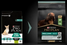 Корм Pro Plan Adult Sensitive Digestion Small & Mini (Ягненок, рис) для собак