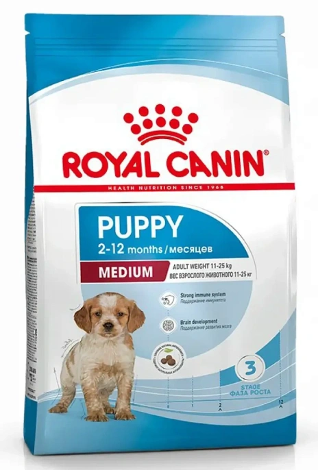 Royal Canin Puppy Medium, 4 кг