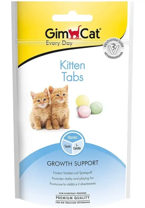 GimCat Kitten Tabs Витаминизированные лакомства для кошек