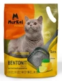Murkel Наполнитель бентонитовый (Лимон) для кошек