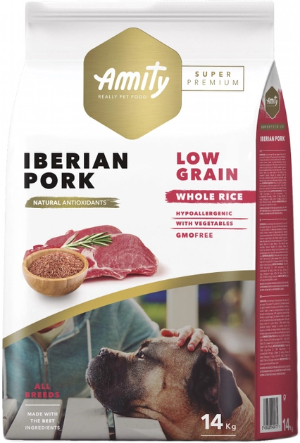 Amity Super Premium Adult (Иберийская свинина), 4 кг