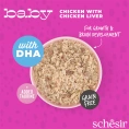Schesir Baby (Курица, печень) для кошек
