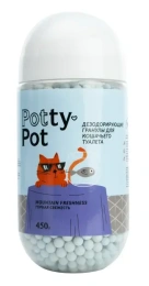 Potty-Pot Дезодорирующие гранулы Горная Свежесть