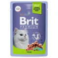 Brit Premium Пауч для взрослых кошек (Ягненок в желе)