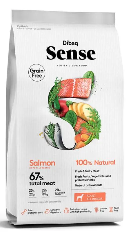 Dibaq Sense Grain Free Adult (Лосось)