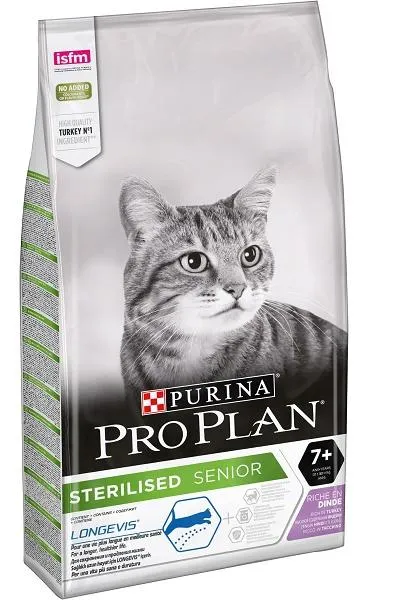 Корм Purina Pro Plan 7+ Sterilised (Индейка), 1,5 кг