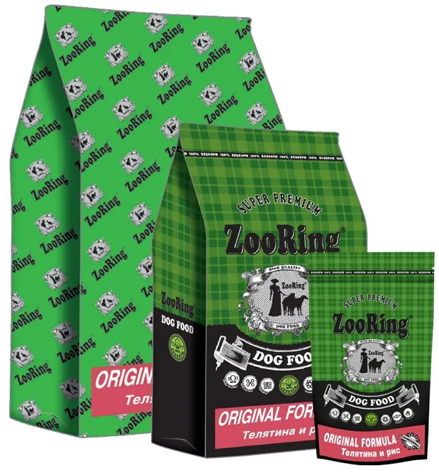 ZooRing Adult Dog Original Formula (Телятина, рис)