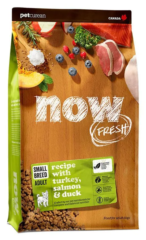 NOW! Fresh GF Small Breed Adult (Индейка, лосось, утка)