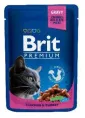 Brit Premium Cat Pouches with Chicken & Turkey для кошек