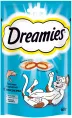 Dreamies Подушечки для кошек с лососем