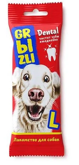 GRЫZLI Dental Large жевательное лакомство для собак