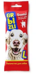GRЫZLI Dental Large жевательное лакомство для собак