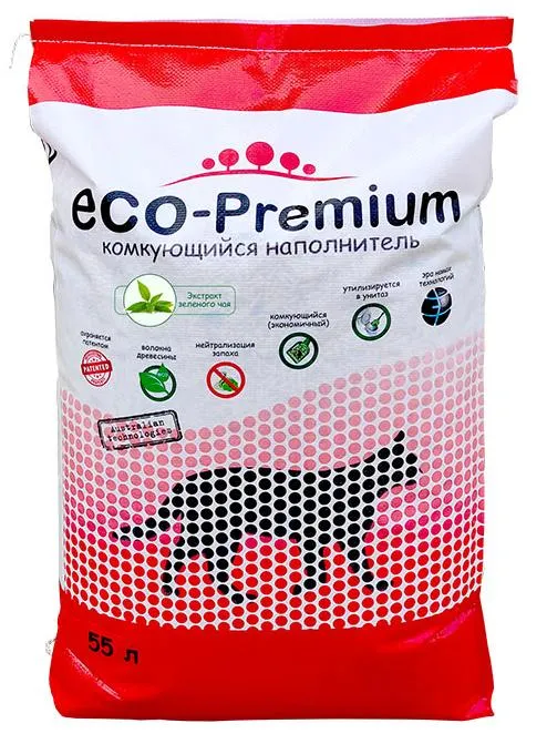 ECO-Premium (Зеленый чай) для кошек